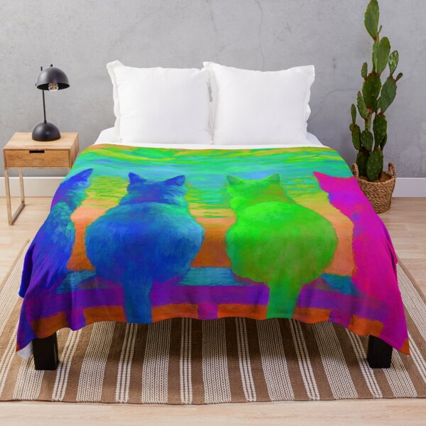 Item preview, Cats View Colorful Fantasy World designed and sold by Sigtrix.