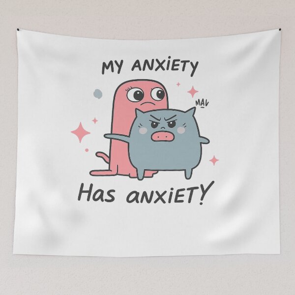 Item preview, My Anxiety Has Anxiety designed and sold by Uglyandcute.