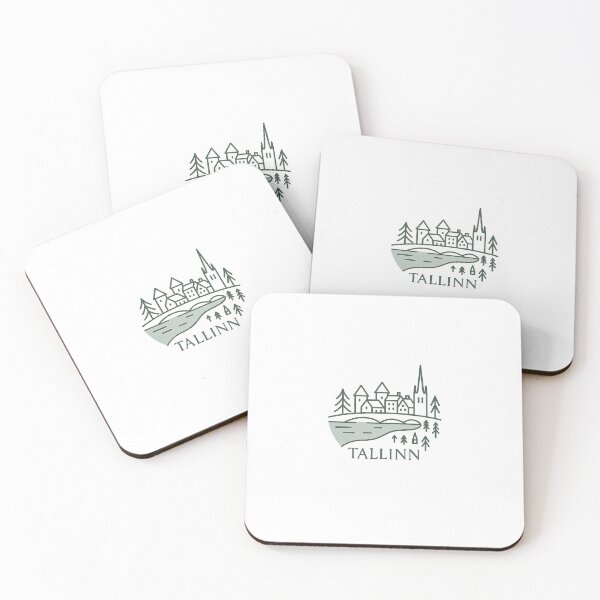 Item preview, Tallinn Estonia Old Town minimalist designed and sold by M4nulas.