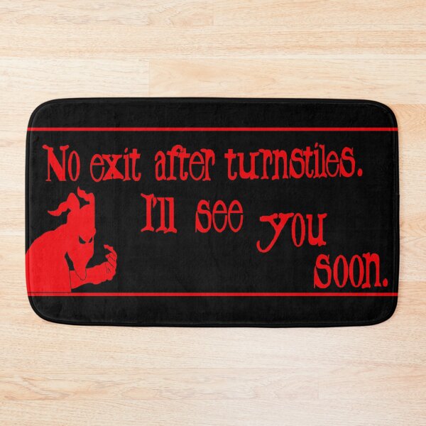Item preview, Final destination 3 (rollercoaster ride sign) (YOU MAY NEVER RETURN!)  designed and sold by Soulfate.