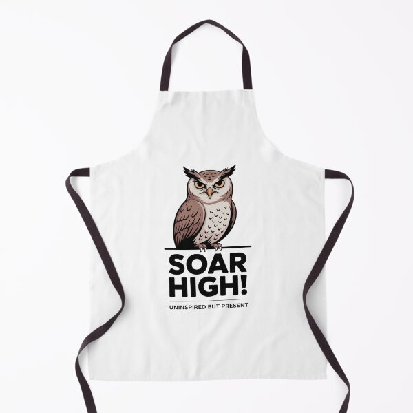 Artikelvorschau, Soar High – Fokussiertes Eulenweisheitsdesign entworfen und verkauft von ArtByYunus.