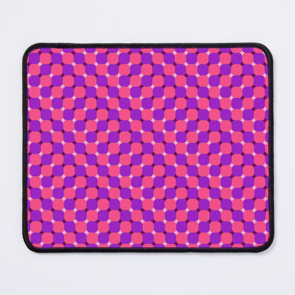 Item preview, Optical illusion pixel tile - pink and purple designed and sold by SNG12.