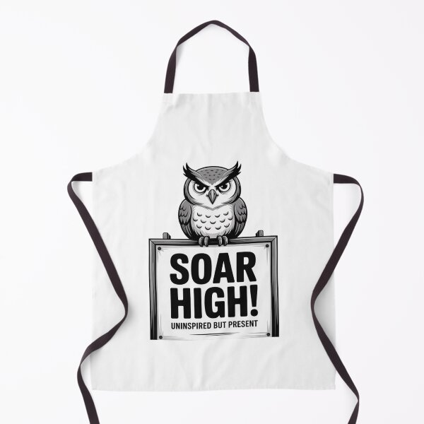 Artikelvorschau, Soar High – Fokussiertes Eulenweisheitsdesign entworfen und verkauft von ArtByYunus.