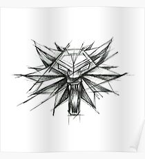 The Witcher - Logo Design Poster
