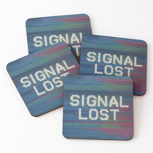Item preview, SIGNAL LOST – Static CRT Glitch Art designed and sold by Nuvijo.