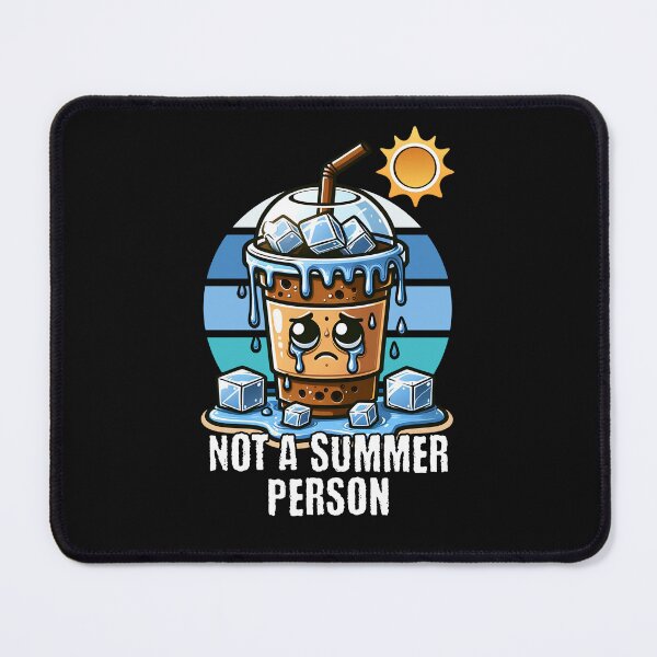 Item preview, Not A Summer Person Iced Coffee designed and sold by Belarte.shop.