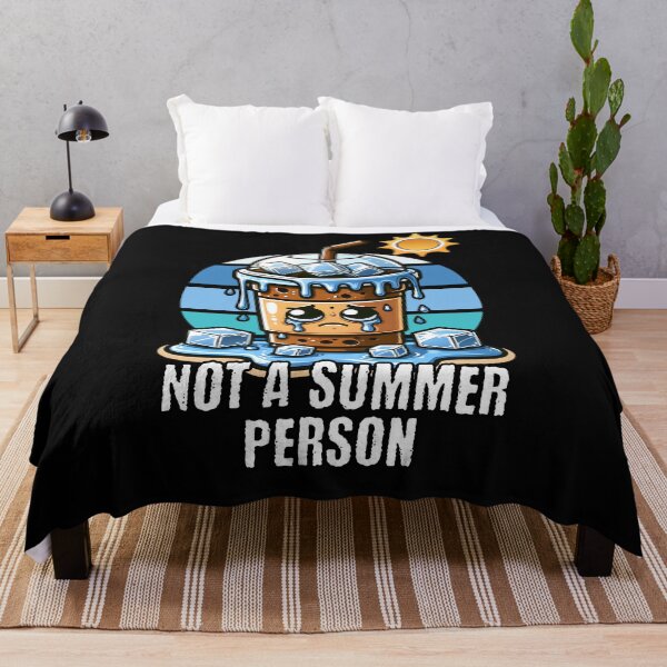 Item preview, Not A Summer Person Iced Coffee designed and sold by Belarte.shop.