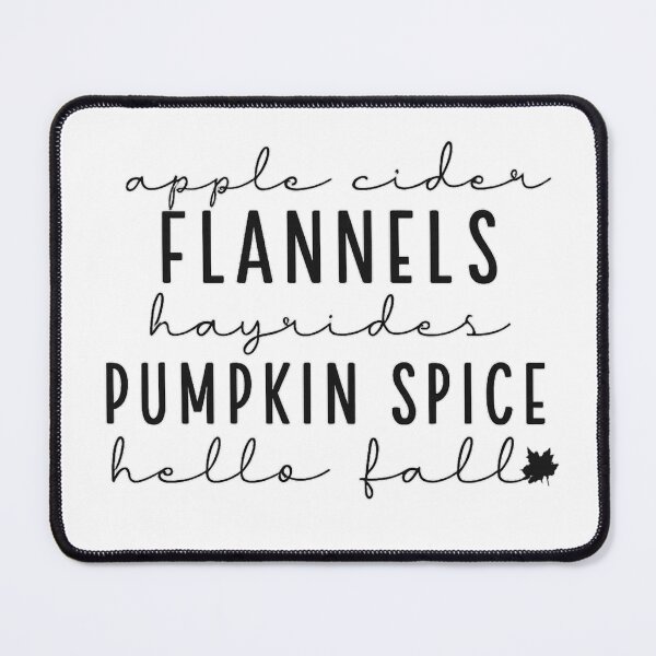 Item preview, Fall Typography Design – Pumpkin Spice, Flannels, and Apple Cider designed and sold by haitrieuic96.
