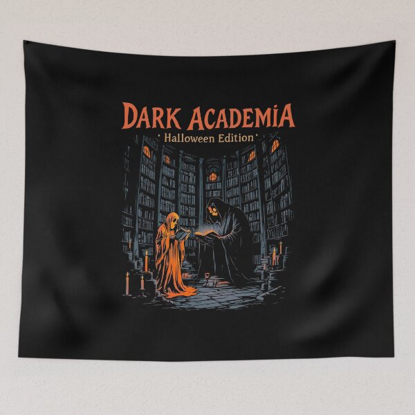 Item preview, Dark Academia Halloween Edition | Spooky Ghosts Library  designed and sold by AnAzArt.