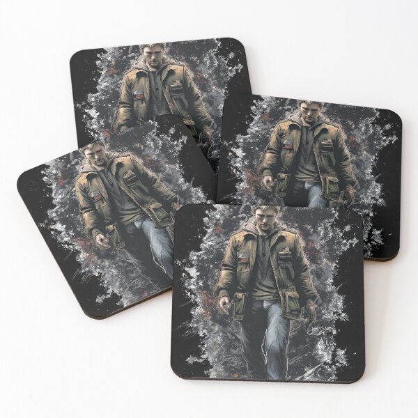 Item preview, James Sunderland Silent Hill 2 Art Print – Haunted Wanderer of Silent Hill Design designed and sold by Senpaiwaves.