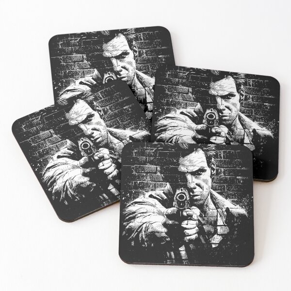 Item preview, Max Payne Art Print – Noir Anti-Hero of New York Design designed and sold by Senpaiwaves.