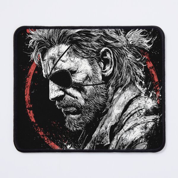 Item preview, Big Boss Metal Gear Solid Art Print – Legendary Soldier of Outer Heaven Design designed and sold by Senpaiwaves.