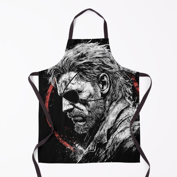 Item preview, Big Boss Metal Gear Solid Art Print – Legendary Soldier of Outer Heaven Design designed and sold by Senpaiwaves.