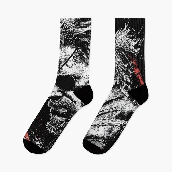 Item preview, Big Boss Metal Gear Solid Art Print – Legendary Soldier of Outer Heaven Design designed and sold by Senpaiwaves.