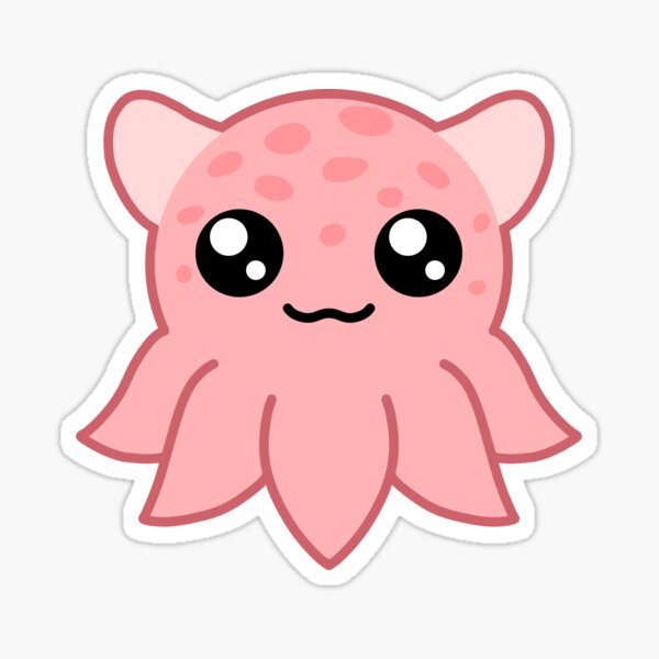 Item preview, Red Dumbo Octopus  designed and sold by ScarletLilyShop.