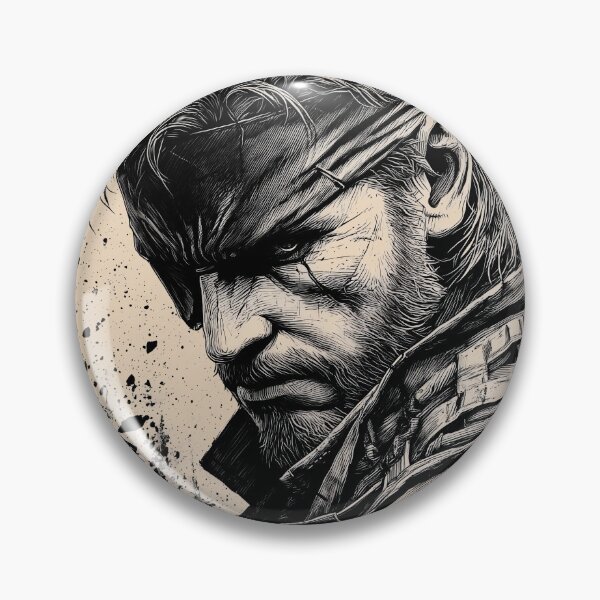 Item preview, Solid Snake Metal Gear Solid Art Print – Legendary Stealth Operative Design designed and sold by Senpaiwaves.