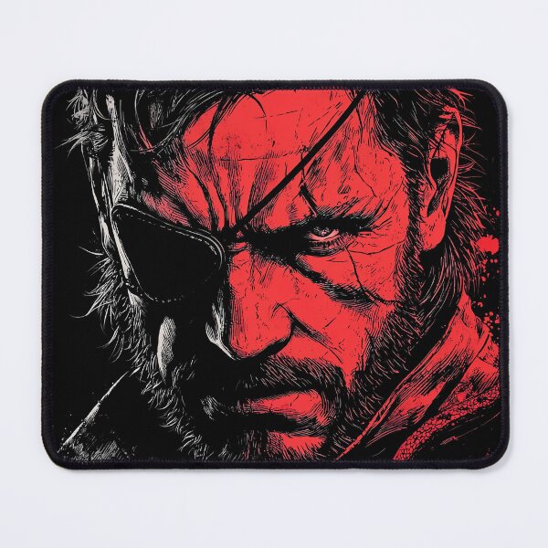Item preview, Big Boss Metal Gear Solid Art Print – Legendary Soldier of Outer Heaven Design designed and sold by Senpaiwaves.