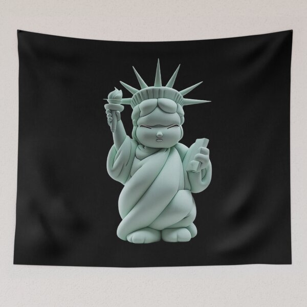 Aperçu de l'œuvre Statue de la Liberté inspirée de Chibi créée et vendue par Aise06.