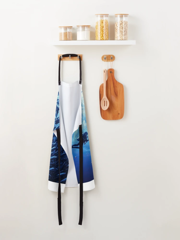 Thumbnail 2 of 6, Apron, Current designed and sold by RicoInStudios.