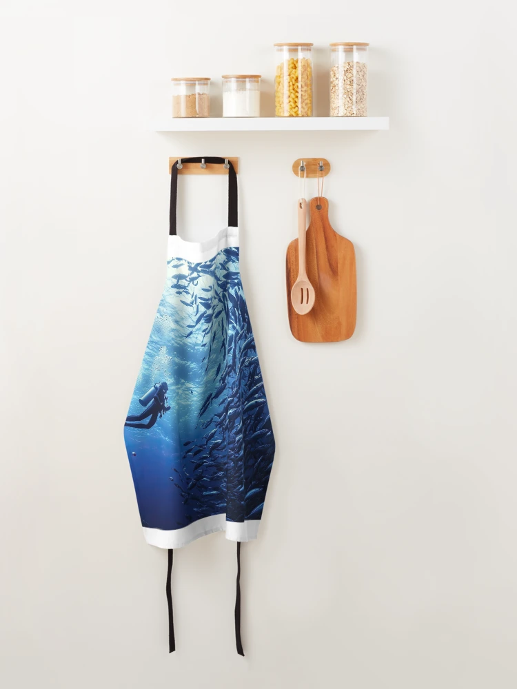 Thumbnail 4 of 6, Apron, Current designed and sold by RicoInStudios.