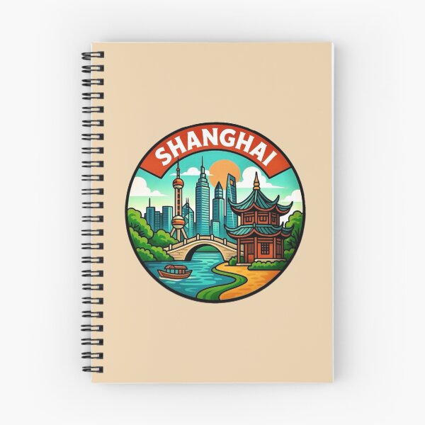 Item preview, Shanghai, China - Skyline & Cultural Charm designed and sold by Myra365Art.