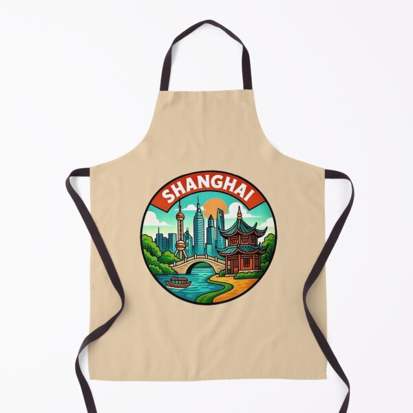 Item preview, Shanghai, China - Skyline & Cultural Charm designed and sold by Myra365Art.