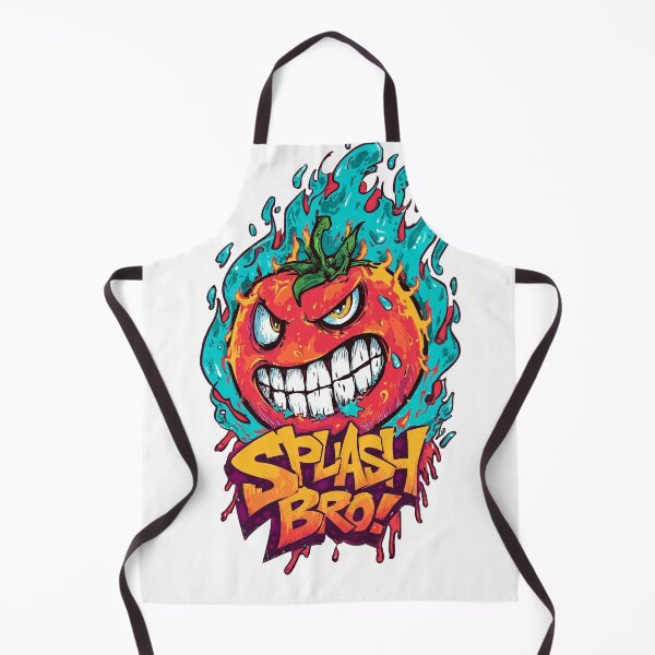 Item preview, Splash Bro – Urban Graffiti Cartoon Tomato designed and sold by Gaviani Design Studio.