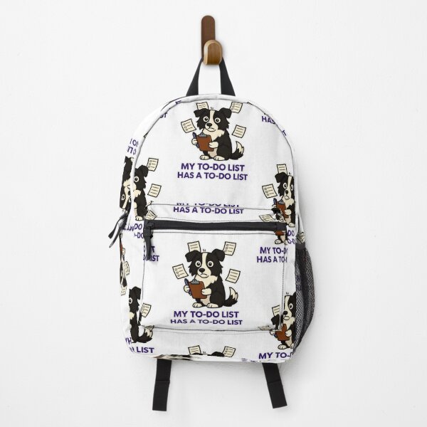 Item preview, Overwhelmed Dog Humour - My To-Do List Has a To-Do List Productivity Design designed and sold by EdgyEdgeArt.