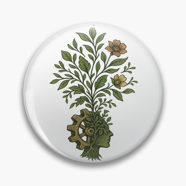 Item preview, Mechanical Garden – Nature Over Machine designed and sold by Art-Tacos.