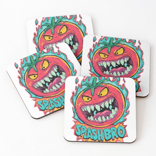 Item preview, Splash Bro – Urban Graffiti Cartoon Tomato designed and sold by Gaviani Design Studio.