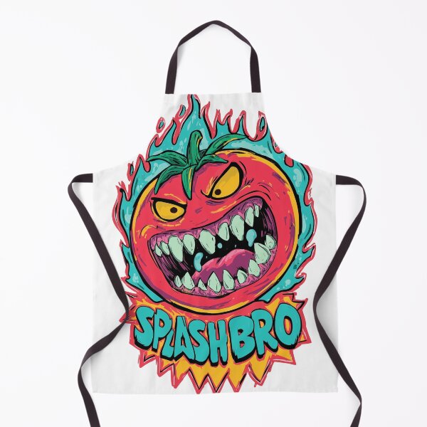 Item preview, Splash Bro – Urban Graffiti Cartoon Tomato designed and sold by Gaviani Design Studio.