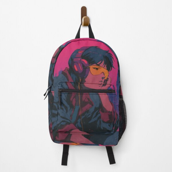 Item preview, Synthwave Anime - 80s Neon Anime Flash designed and sold by bapupa.