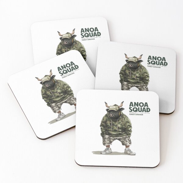 Item preview, Indonesia Local Animal - Anoa Squad - Forest Survivor Camo Style designed and sold by hamishby.