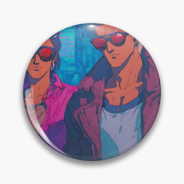 Item preview, Synthwave Anime - Timeless Neon Animation designed and sold by bapupa.