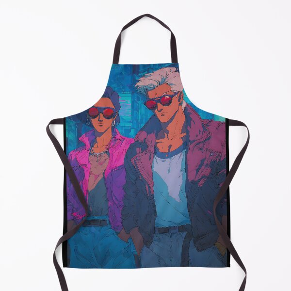 Item preview, Synthwave Anime - Timeless Neon Animation designed and sold by bapupa.