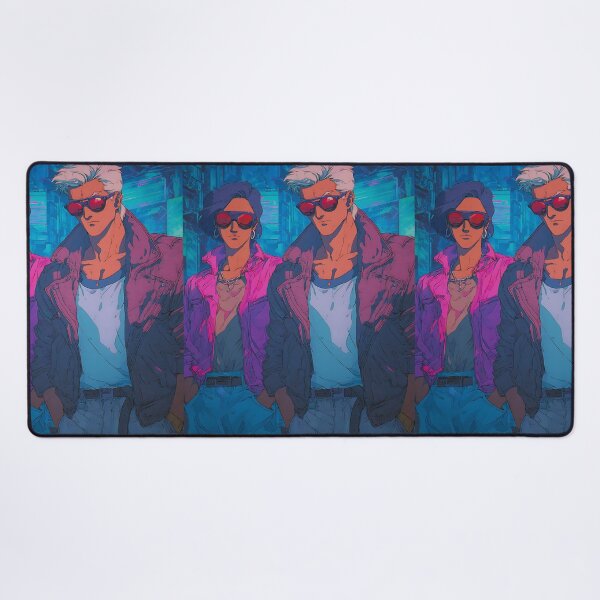 Item preview, Synthwave Anime - Timeless Neon Animation designed and sold by bapupa.