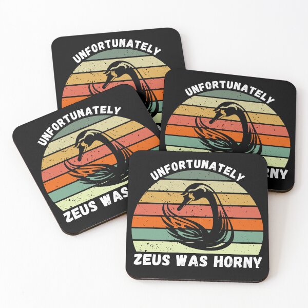 Item preview, Retro: Unfortunately Zeus Was Horny designed and sold by YT-Greek2Me.