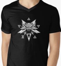The Witcher - Logo Signs Men's V-Neck T-Shirt