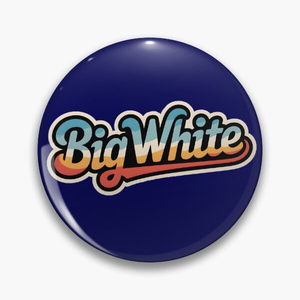 Item preview, Big White Ski Resort Retro Sticker – Vintage Canada Ski Souvenir designed and sold by tokyojeff.
