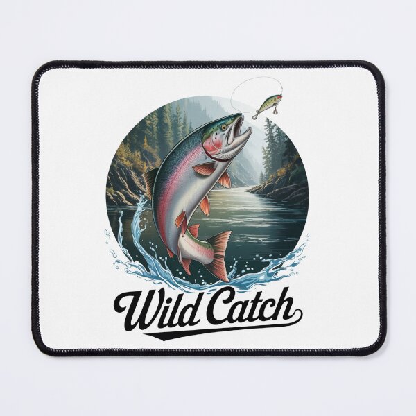 Item preview, Wild Catch – Salmon in action designed and sold by FusiTink.