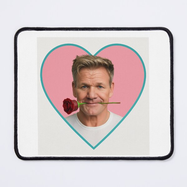 Item preview, Gordon Ramsay Happy Valentine's Day funny prank love heart meme designed and sold by CheeseBlueprint.