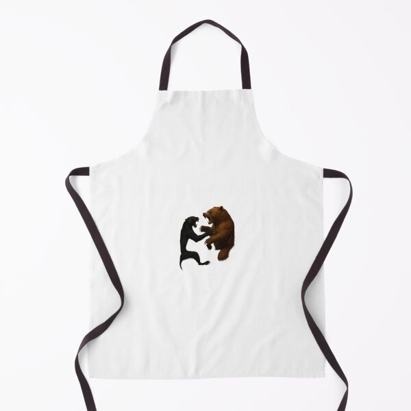 Item preview, Epic Battle – Black Panther vs Brown Bear Realistic Wildlife Art designed and sold by ZoranSizik.