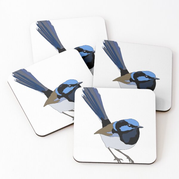 Item preview, superb fairywren  designed and sold by xenibex .