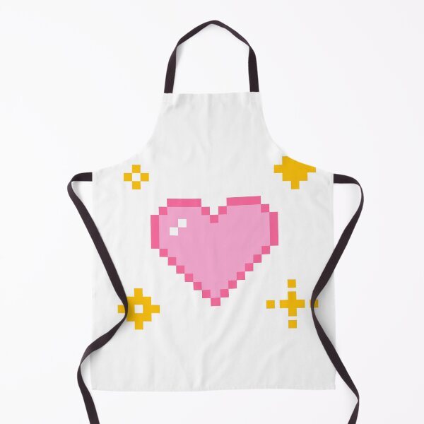 Item preview, Pixel pink hear with sparkles designed and sold by Yangartworks.