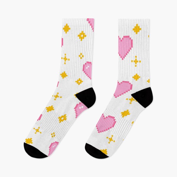 Item preview, Pixel pink hear with sparkles designed and sold by Yangartworks.