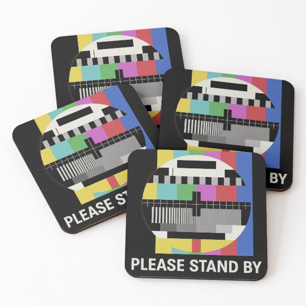 Item preview, PLEASE STAND BY – Retro TV Test Screen designed and sold by Nuvijo.