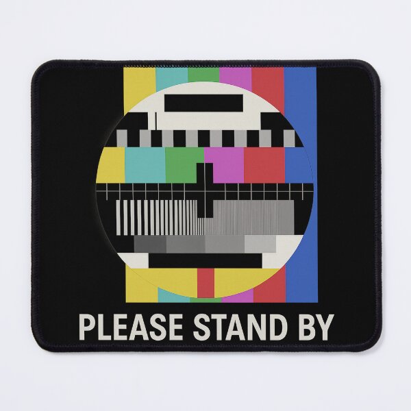 Item preview, PLEASE STAND BY – Retro TV Test Screen designed and sold by Nuvijo.