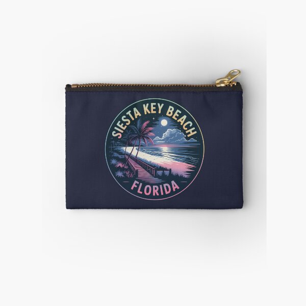 Item preview, Neon Night Siesta Key Beach Florida Sticker designed and sold by Horizon Tales.