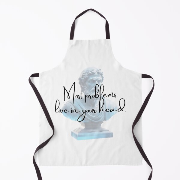 Item preview, Most Problems live in your Head by Stoic Philosopher Epictetus designed and sold by LexaArtworks.