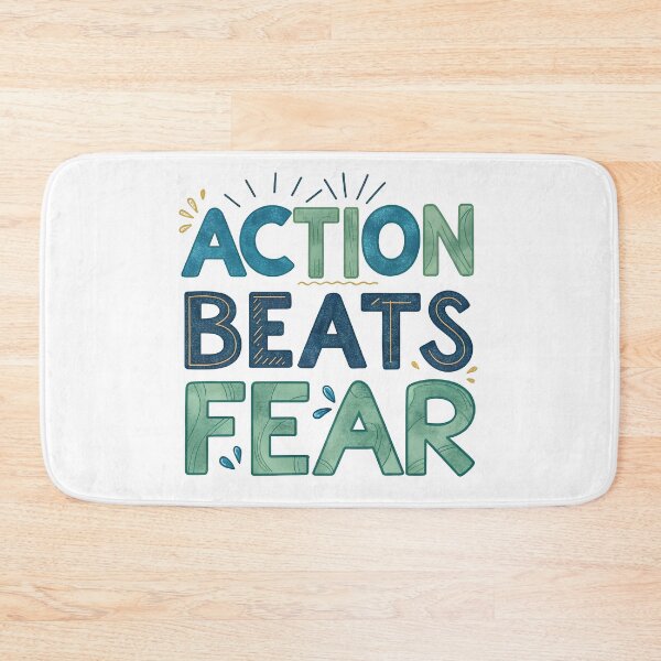 Item preview, Action beats fear designed and sold by nimmitrends.